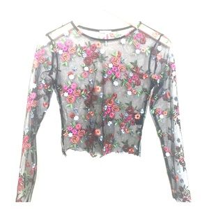 See-through flower crop!